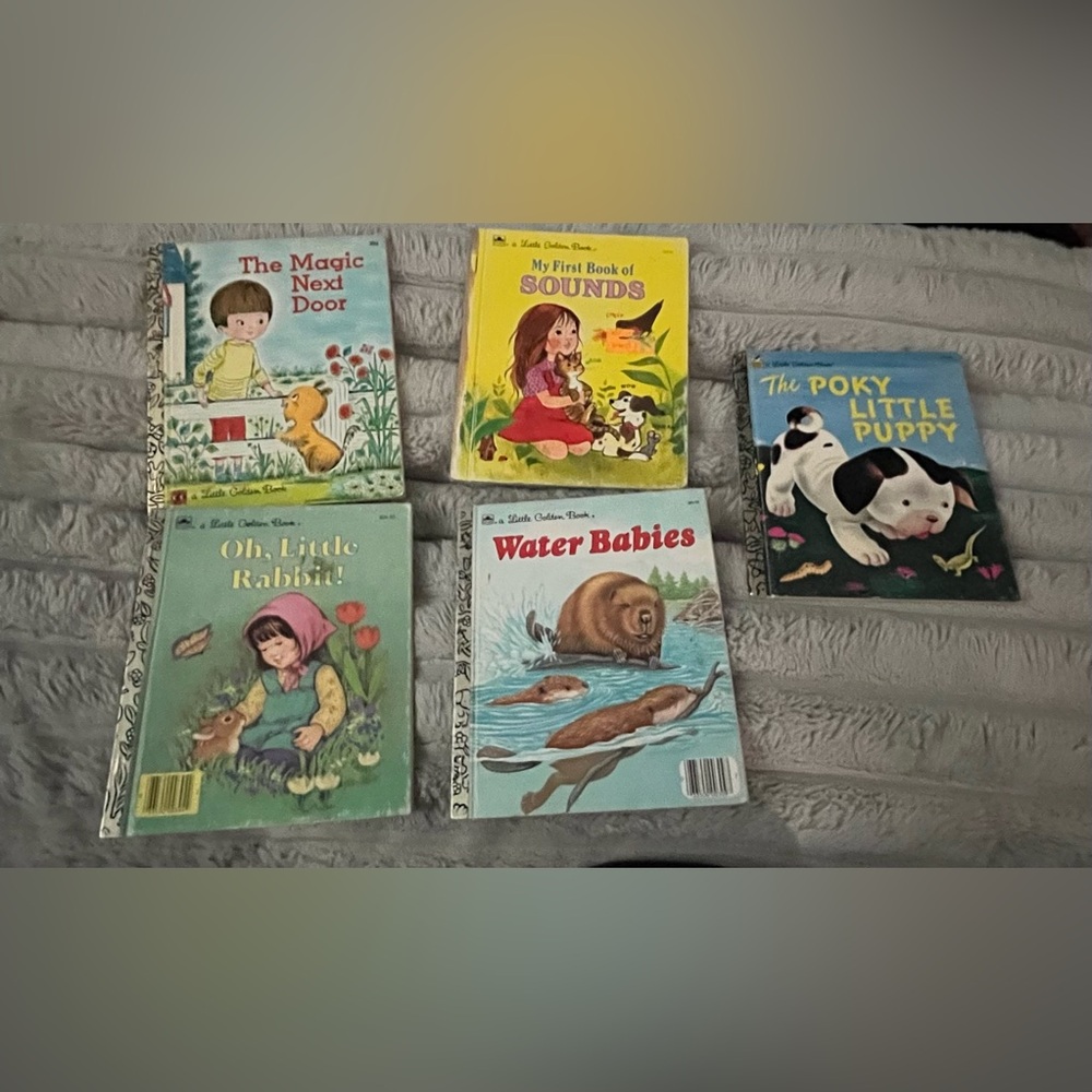 Bundle of 5 A Little Golden Books